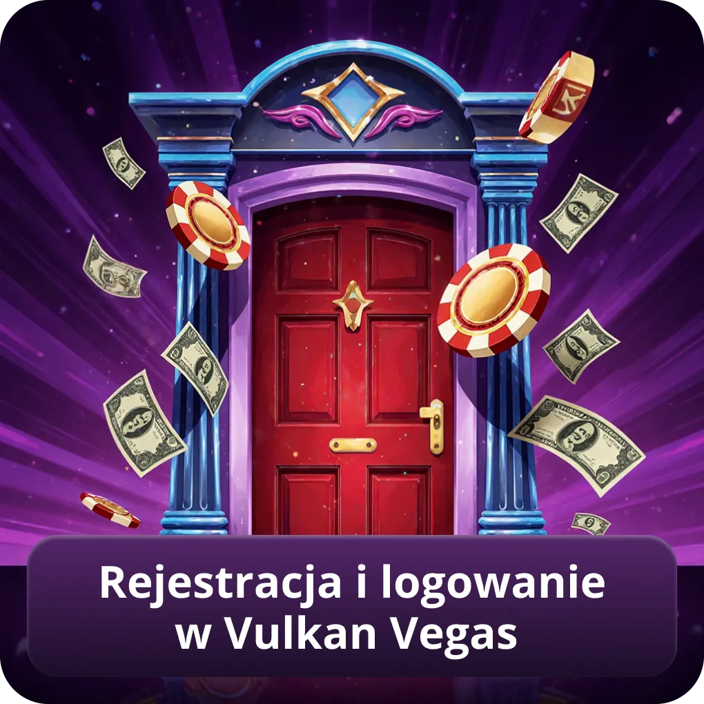 Rejestracja i logowanie w Vulkan Vegas